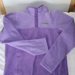 Columbia Kids Purple Fleece Jacket